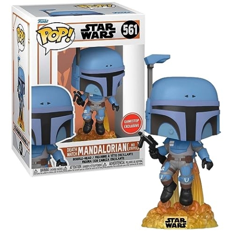 Pop! Star Wars 561 Death Watch Mandalorian No Stripes Exclusive