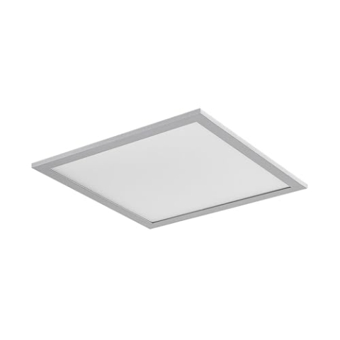 PRIOS LED Deckenleuchte (LED Panel) Gelora (Modern) in Weiß (1 flammig,) - Lampe Deckenlampe Küchenleuchte
