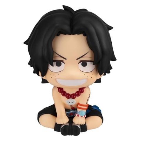 Megahouse MH840104 Actionfigur Lookup Portgas D. Ace One Piece, 11 cm, Mehrfarbig, Sammelfigur, optimales Geschenk für Fans des Anime One Piece (Banpresto)