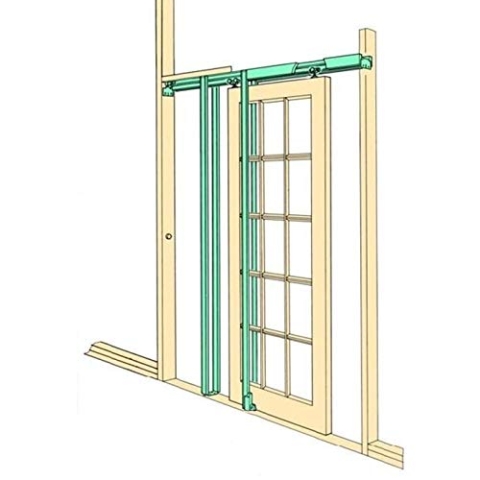 MonsterShop T-Mech Pocket Schiebetür System zum Einbau Pocket Kit Schiebetürsystem