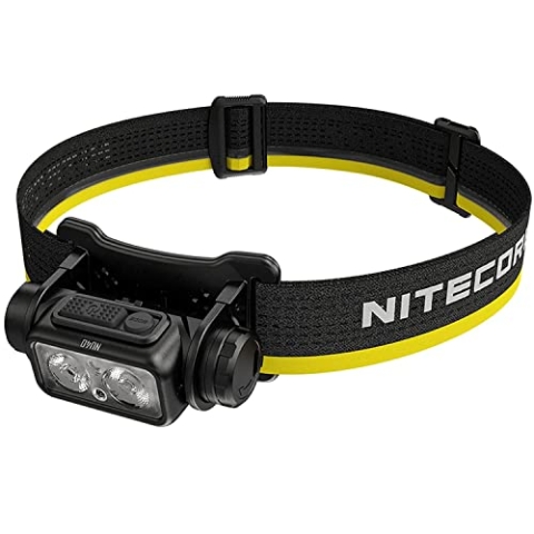 Nitecore NU40-1000 Lumen, USB-C, Rot- und Weißlicht, integrierter Akku