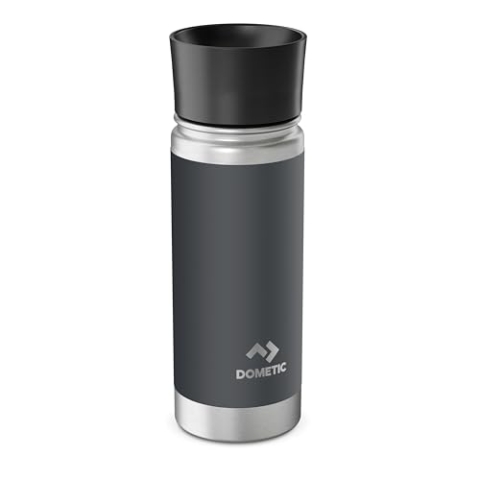 Dometic Thermo Bottle 50 - Thermosflasche 500ml - Trinkflasche Edelstahl - Spülmaschinenfest, BPA-Frei, Doppelwandige Isolierung - Thermoskanne, Isolierflasche - Slate