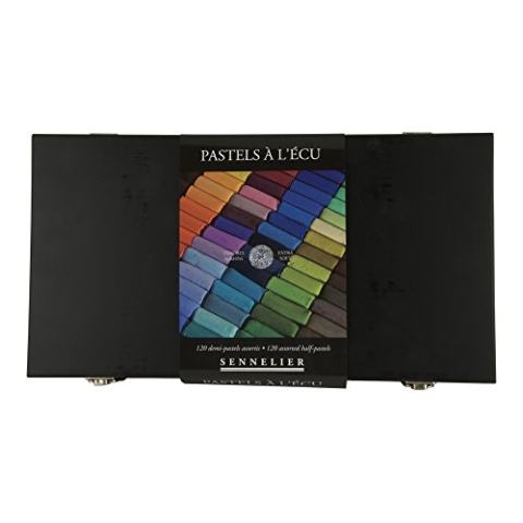Sennelier Black Box Halb Weiche Pastell Box 120 Black Box Satz von 120 Halben Pastellen Multi