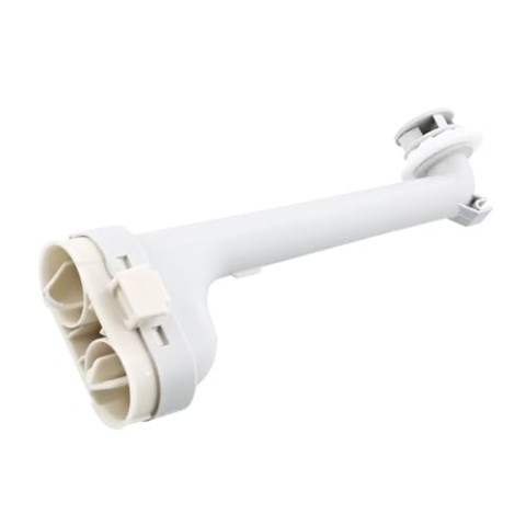 Electrolux AEG 156142520 1561425206 ORIGINAL Ablaufkanal Sprüharmrohr Anschluss Grau für Spülmaschine Geschirrspüler auch Faure IKEA John Lewis Küppersbusch Leonard Rex Rosenlew Zanker Zanussi Zoppas