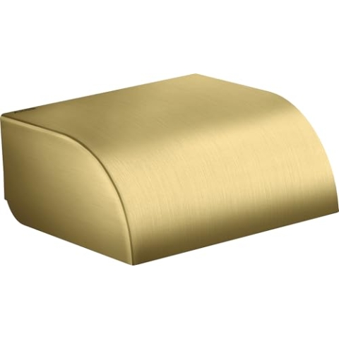 Hansgrohe Toilettenpapierhalter mit Deckel Axor Universal Circular BB, 42858950