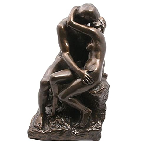 Le Baiser - Der Kuss -M- AUGUSTE RODIN Skulptur Parastone Museumsedition RO12