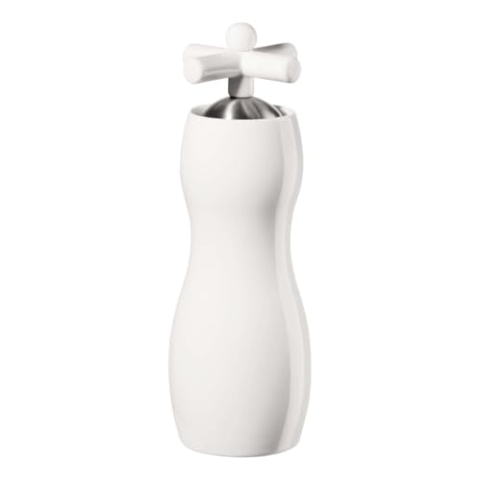 ASA 10391017 Salz-, Pfefferstreuer, Porzellan, 23, 2cm, Weiß