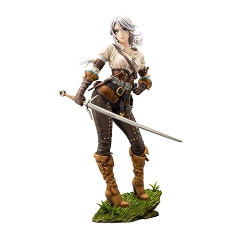 Kotobukiya The Witcher – Figur Bishoujo 1/7 Ciri, 23 cm, Schwarz, 191x148x265
