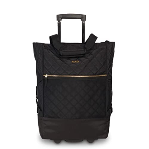 Punta Wheel Classy Einkaufstrolley Einkaufsroller Einkaufswagen Shooping Trolley 10422, Farbe:Schwarz