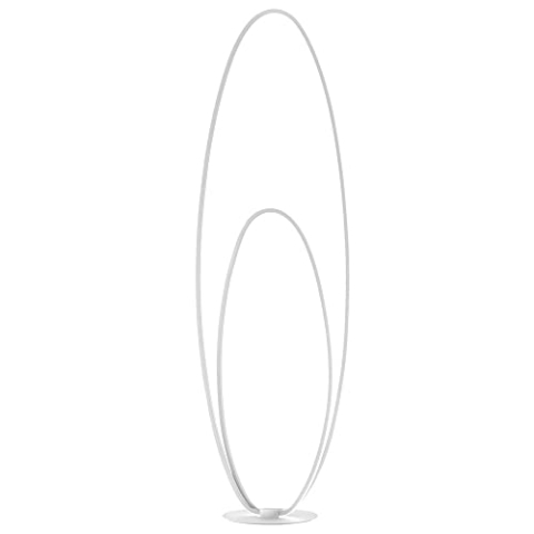 WOFI Standleuchte NIA, Weiß, h: 120 cm x b: 22 cm x l: 35 cm