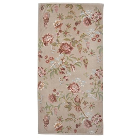 PiP Studio Secret Garden Badetuch Khaki 70x140