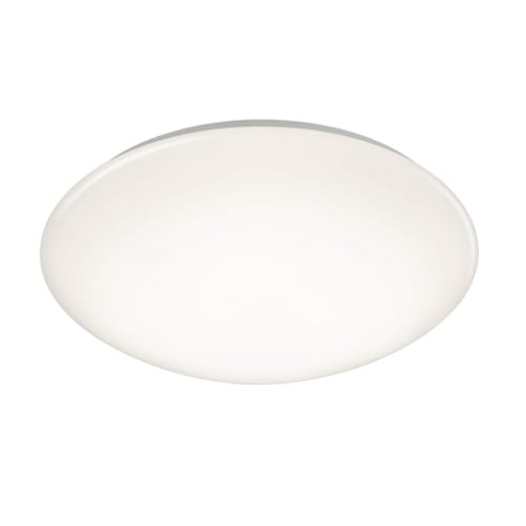 Reality Leuchten LED Deckenleuchte Pollux R67839101, Kunststoff weiß, inkl. 18 Watt LED, Bewegungssensor