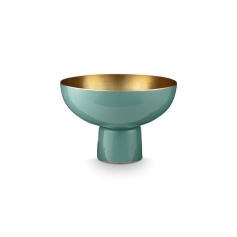 PIP STUDIO Home Deco Metal Dekoschale hellblau 30cm