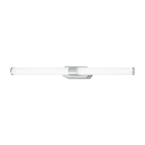 BRILONER - LED Spiegelleuchte Bad, Spiegellampe Badezimmer, Wandlampe, Wandleuchte, IP44, neutralweiße Lichtfarbe, 9W, Chrom-Matt, 60 cm