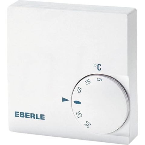Eberle RTR-E6724 111 1707 51 100 RTR-E 6724 Raumthermostat Unterputz 5 bis 30 °C, Reinweiß