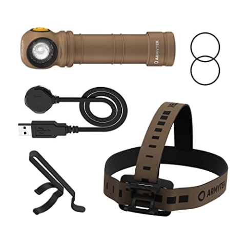 Armytek Wizard C2 Pro Max Magnet USB Sand Kaltweiss