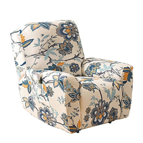 CHNSHOME Sessel überzug Sesselschoner relaxsessel Sesselauflage Schonbezug für Liegestuhlbezüge für Liegestühle Sesselüberwurf für relaxsessel Mohn