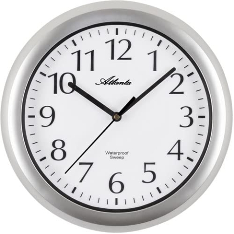 Atlanta Wanduhr 459-4, Ø 30 cm