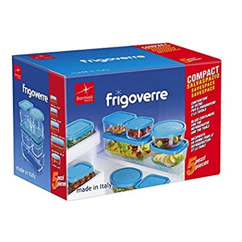 Bormioli Voorraadpot Frigoverre Blauw 5-Delig