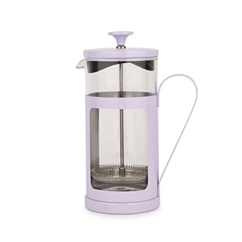 La Cafetière Monaco Kaffeebereiter aus Edelstahl, 8 Tassen, Lavendar, in Geschenkbox