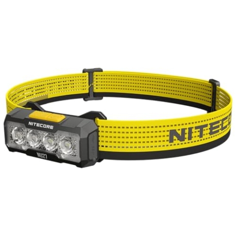 Nitecore NU27-600 Lumen, USB-C, 3 unterschiedliche Farbtemperaturen, Rotlicht (schwarz)