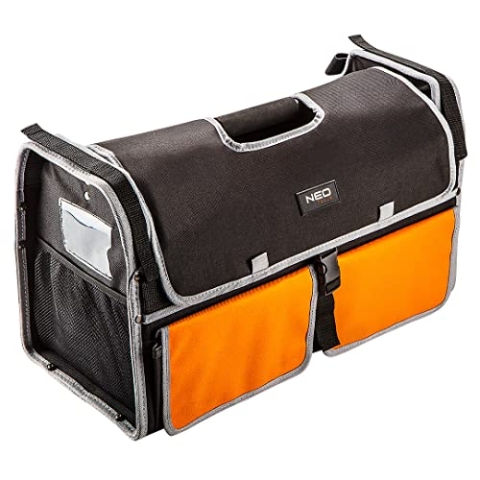 NEO TOOLS Werkzeugtasche 51 x 30 x 24 cm (LxHxW), Nylon 600D 42 Innentaschen, 9 Außentaschen, wasserdichter Boden, stabiler Griff und Riemen