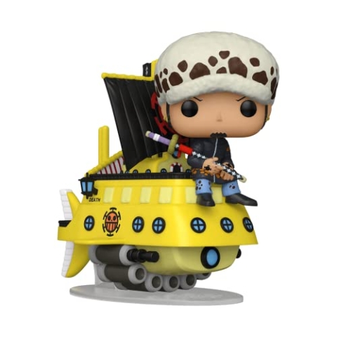 Funko One Piece Pop! Rides Super Deluxe Trafalgar Law with Polar Tang #120, Mehrfarbig