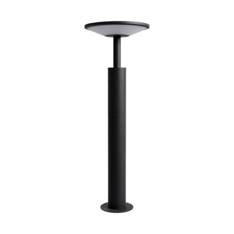 Lucande LED Wegeleuchte/Pollerleuchte, Wegelampe strahlwassergeschützt IP65 Aussenleuchte 60 cm 12W warmweiß (3.000K)