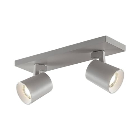 Arcchio Strahler Iavo (Modern) in Weiß aus Metall (2 flammig, GU10) - Deckenlampe Deckenleuchte Lampe Spot Flurleuchte