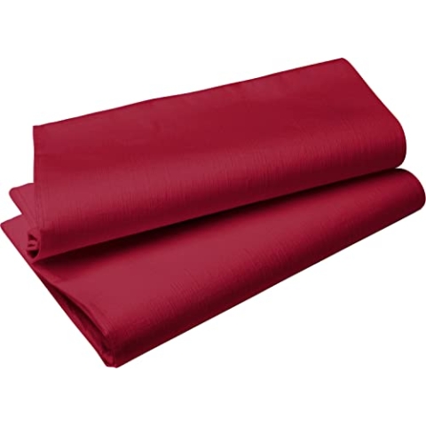 Duni Evolin Mitteldecken Bordeaux 84x84 cm 14 Stück, Duni Mitteldecken Bordeaux