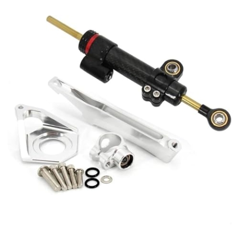 NIKISO Lenkungsdämpfer Für Y&amaha YZF600 YZF R6 2003-2005 Motorräder Lenkung Stabilisieren Dämpfer Halterung Mount Kit Lenkungsdämpfer(Set 11)