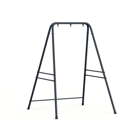 blumfeldt SwayStation Hängemattenständer – Robustes Hängemattengestell, 100 kg Kapazität, Rostfreie Beschichtung, Wetterbeständig, Stahlrahmen, 140,5x180x145 cm, Langlebiges Design