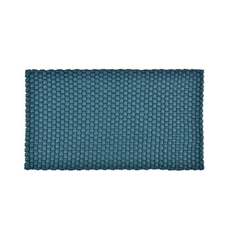 Pad - Uni in/Outdoor - Fußmatte, Badematte, Türmatte - Petrol/blau - 72x92 cm