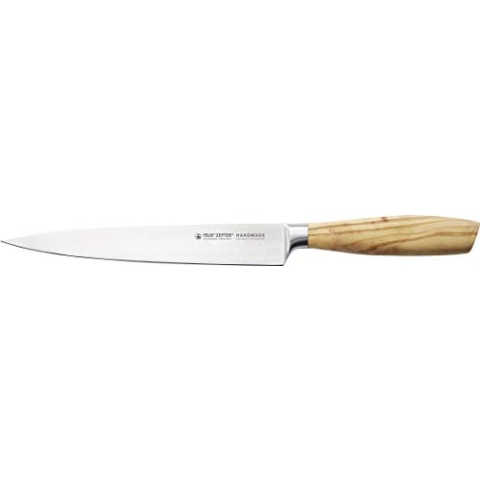 Felix SOLINGEN 971921F Size S Olive Fleisch-/Tranchier-Messer – 21cm Klingen-Stahl – Olivenholzgriff - Made in Germany