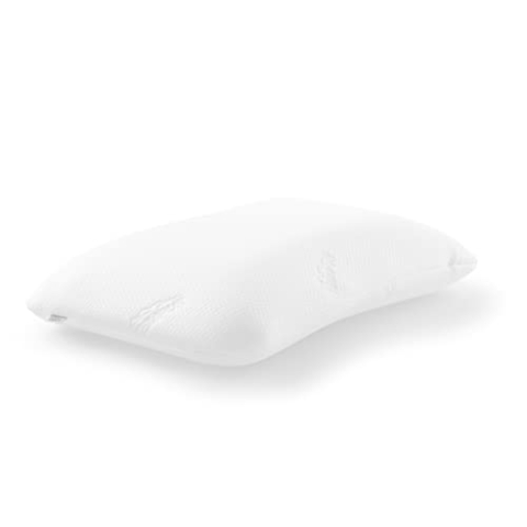 TEMPUR Symphony Schlafkissen Memory Foam, ergonomisches Nackenstützkissen für Rücken- und Seitenschläfer, Liegefühl fest, L (63 x 43 x 14 cm), Weiß