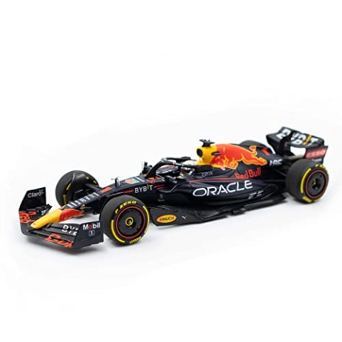 Minichamp 447220101 kompatibel mit Max Verstappen Oracle Red Bull Racing RB18 Formel 1 Sieger Saudi-Arabien GP 2022 Limitierte Edition 1:43