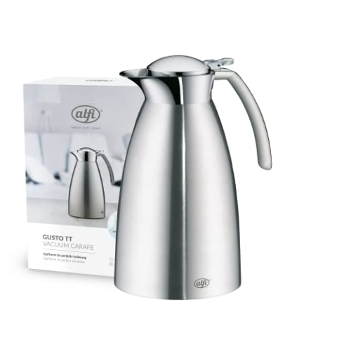 alfi Isolierkanne Gusto TT, Edelstahl mattiert 1,0 l