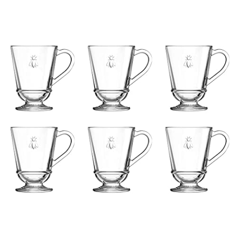 La Rochère Teeglas Biene 275 ml, klar (6 Stück)