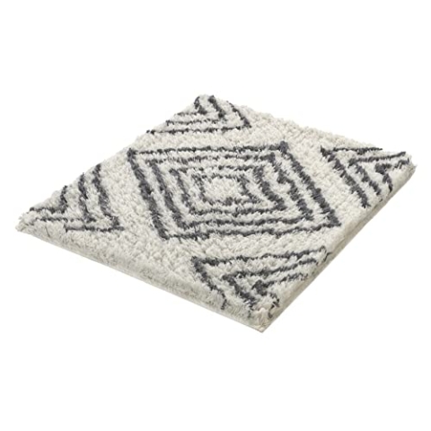 Kleine Wolke Badteppich Boho, Farbe: Natur, Material: 100% Baumwolle, Größe: 55x 65 cm, 9157202539