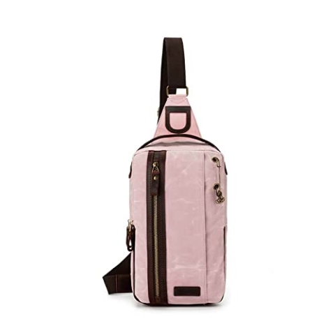 Della Q 22232 Messenger Bag, Leder, Petal, Einheitsgröße