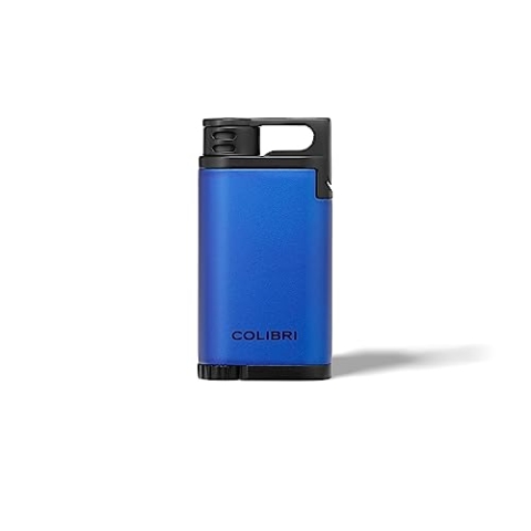 Colibri Belmont Sturmfeuerzeug - Windbeständig - Große Einstellrad - Jet Feuerzeug Mit Einzel Jetflamme - Metallkonstruktion - Gas Nachfüllbar (Nicht Im Lieferumfang Enthalten) - Elegante Geschenkbox