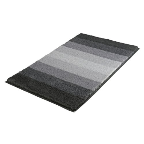 Kleine Wolke Badteppich Palace grau 70 x 120 cm, Schiefer