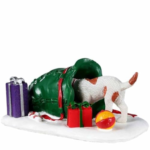 Lemax - Weihnachtsdorf - Zubehör: Wo ist Mein Geschenk?