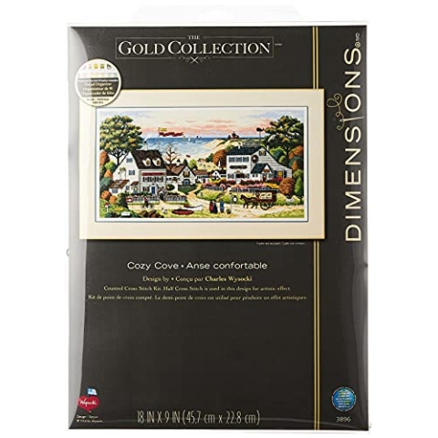 Dimensions Gezählter Kreuzstick Set, Cozy Cove