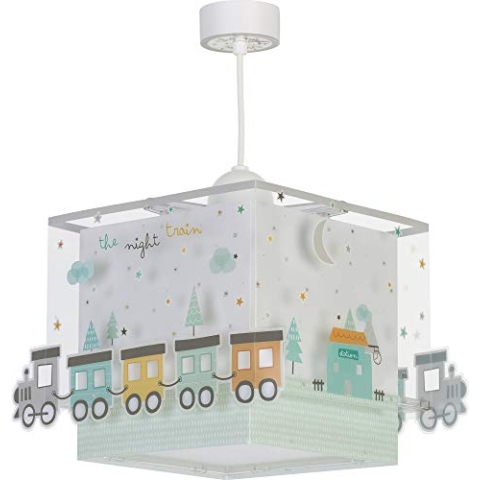 Dalber kinderlampe Pendelleuchte Hängelampe Zug Farben trainieren The Night Train Bunt