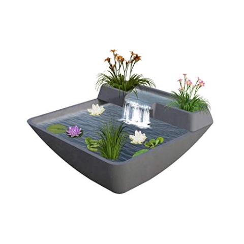 velda Fountain Pond + Waterfall Set 75x75x35