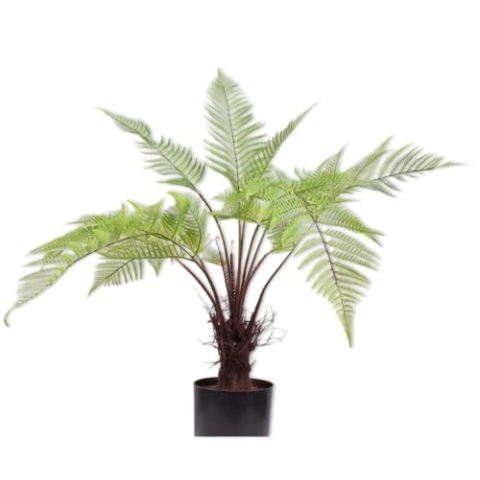 Silk-ka Künstliche Zimmerpflanze Farngrün 86 cm