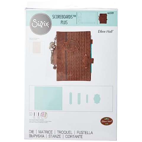 Sizzix ScoreBoards Plus Stanzschablone Zeitschrift in voller Größe von Eileen Hull, 665589