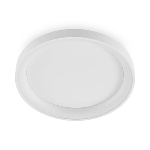 Arcchio LED Deckenleuchte Vivy (Modern) in Weiß aus Metall (1 flammig,) - Lampe Deckenlampe Küchenleuchte