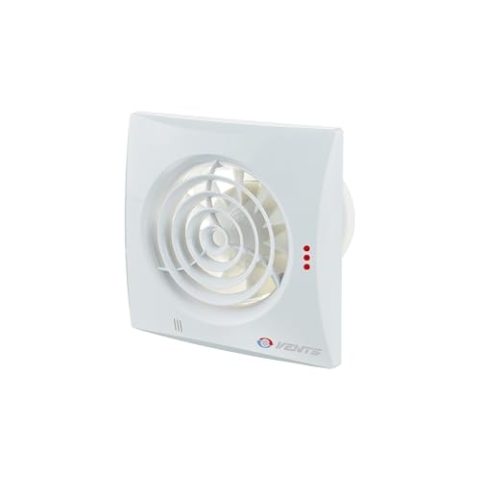 Badlüfter-Ventilator-Hauslüfter VENTS 100 QUIET TH / Feuchtigkeitssensor / Nachlauf /100 mm / sehr leise / energiesparend / 24 dB(A) / 97 m³/h / 7,5 W Kugellager / Rückschlagklappe-NEU